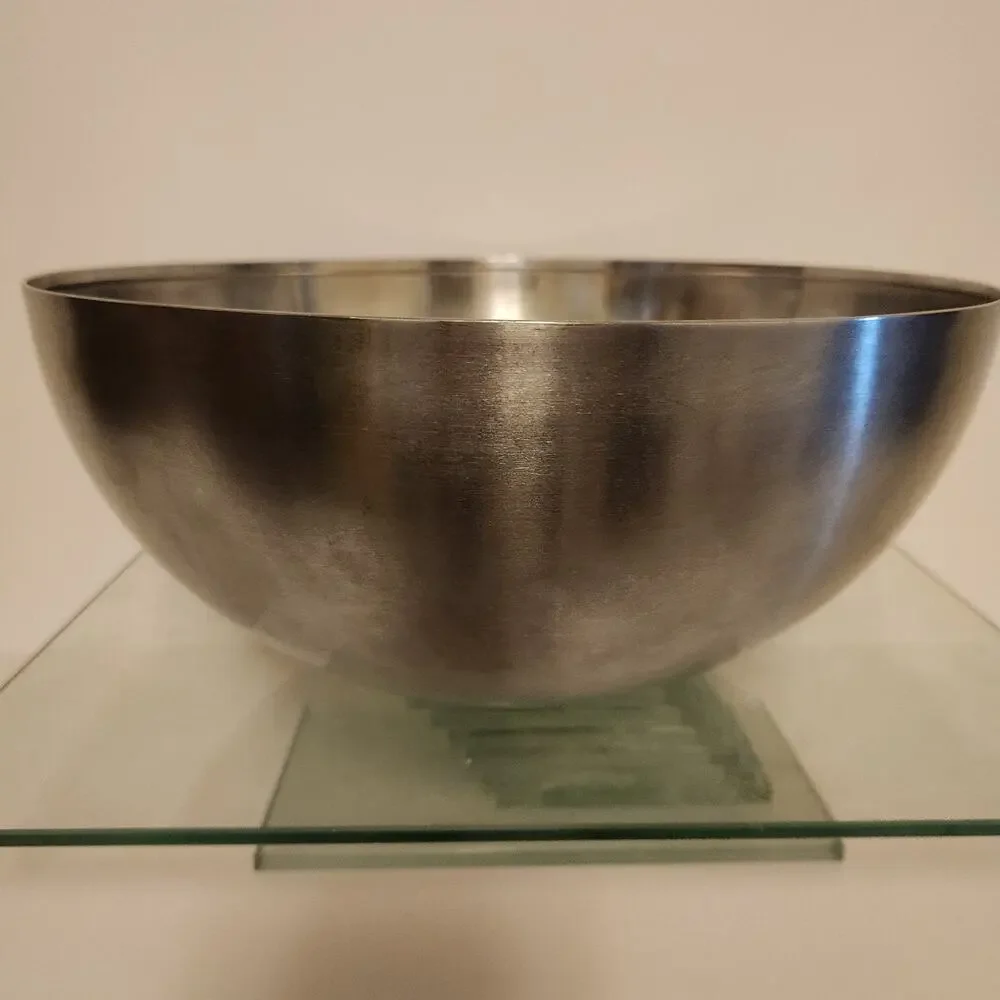 Stainless steel Ikea 11x11x5 Bowl